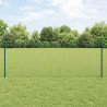 Słupek ogrodzeniowy. 5 pcs Zielony 120 cm Stal