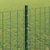 Słupek ogrodzeniowy. 5 pcs Zielony 120 cm Stal