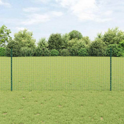 Słupek ogrodzeniowy. 5 pcs Zielony 140 cm Stal