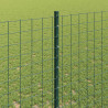 Słupek ogrodzeniowy. 5 pcs Zielony 140 cm Stal