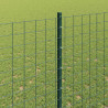 Słupek ogrodzeniowy. 11 pcs Zielony 150 cm Stal