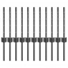 Słupek ogrodzeniowy. 11 pcs Szary 40 cm Stal