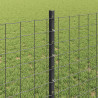 Słupek ogrodzeniowy. 5 pcs Szary 80 cm Stal