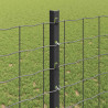 Słupek ogrodzeniowy. 11 pcs Szary 120 cm Stal