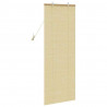 Roleta z zasłonami natura 60 x 160 cm Bambus