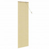 Roleta z zasłonami natura 60 x 220 cm Bambus