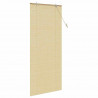 Roleta z zasłonami natura 90 x 220 cm Bambus