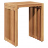 Stół Ogrodowy 3 pcs Brązowy 33 x 44,5 x 51 cm