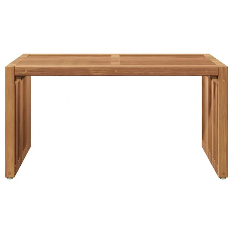 Stół Ogrodowy Brązowy 70 x 37,5 x 35,5 cm Lite drewno teakowe