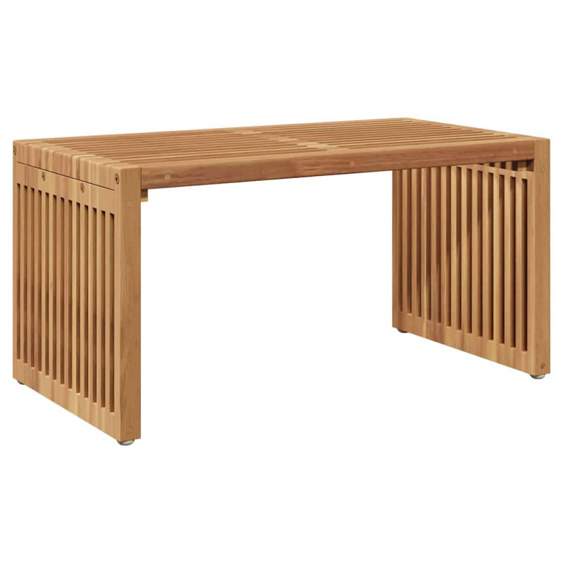 Stół Ogrodowy Brązowy 70 x 37,5 x 35,5 cm Lite drewno teakowe