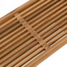 Stół Ogrodowy Brązowy 70 x 37,5 x 35,5 cm Lite drewno teakowe