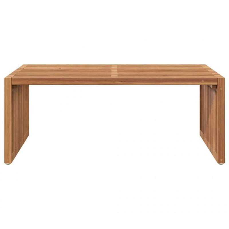 Stół Ogrodowy Brązowy 90 x 50 x 36 cm Lite drewno teakowe