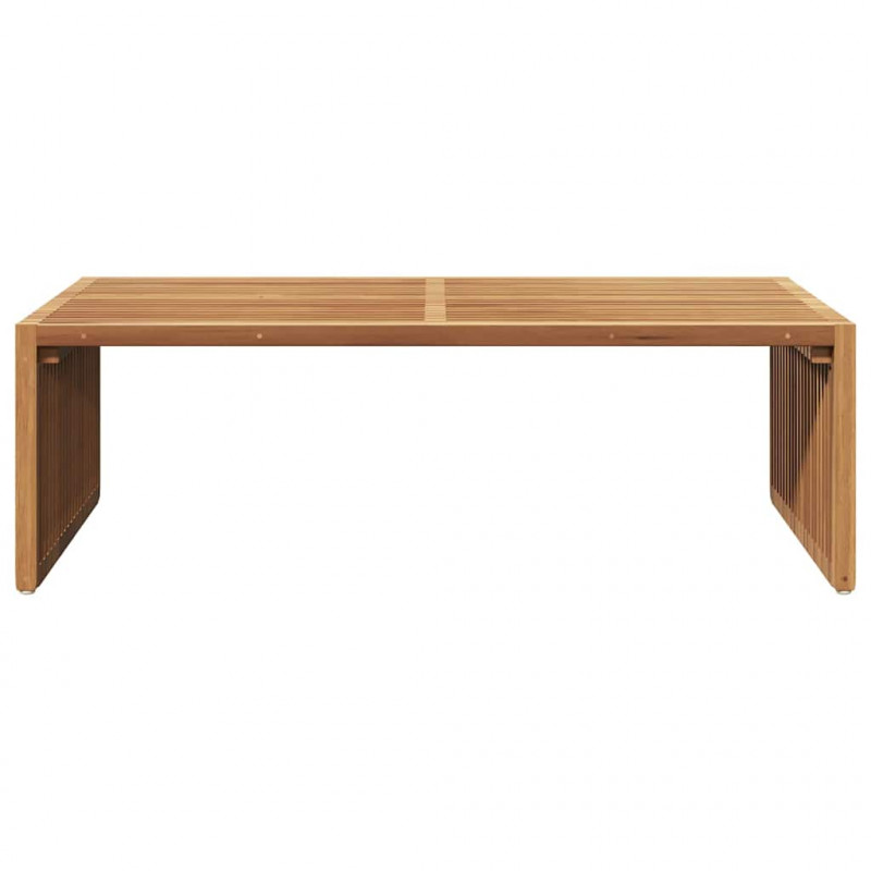 Stół Ogrodowy Brązowy 110 x 55 x 35,5 cm Lite drewno teakowe