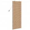 Roleta z zasłonami natura 60 x 160 cm Bambus