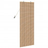Roleta z zasłonami natura 60 x 160 cm Bambus