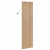 Roleta z zasłonami natura 60 x 220 cm Bambus