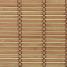 Roleta z zasłonami natura 80 x 220 cm Bambus