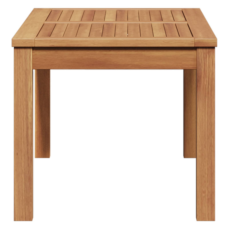 stół Brązowy 95 x 45 x 40 cm Lite drewno teakowe