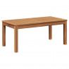 stół Brązowy 95 x 45 x 40 cm Lite drewno teakowe