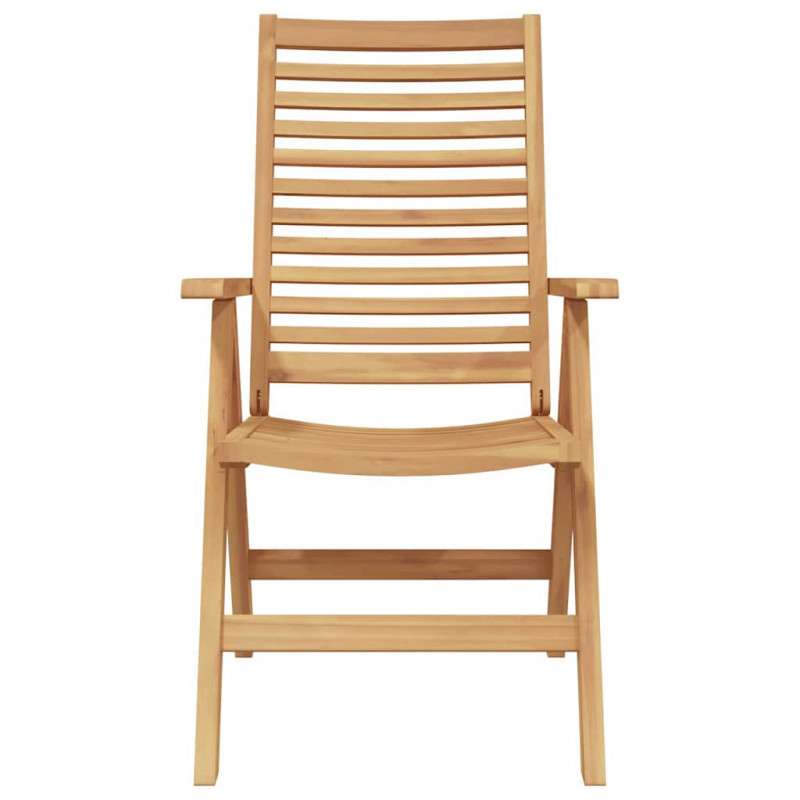 Krzesła ogrodowe 2 pcs Brązowy 52 x 64.5 x 108 cm