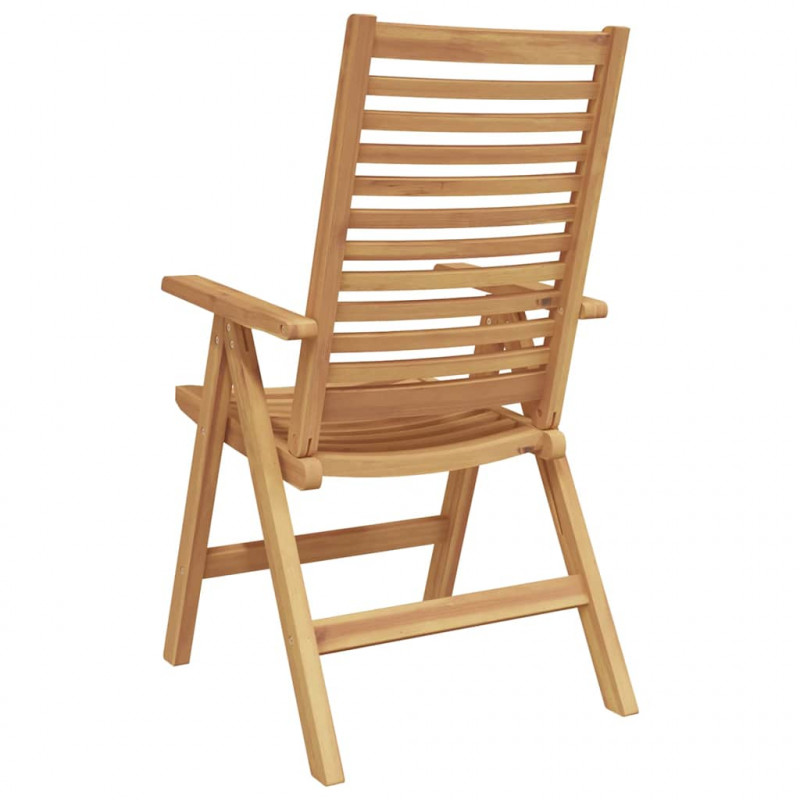 Krzesła ogrodowe 2 pcs Brązowy 52 x 64.5 x 108 cm