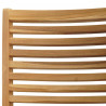 Krzesła ogrodowe 2 pcs Brązowy 52 x 64.5 x 108 cm