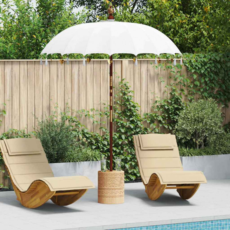 Baliński Parasol Kremowy 190 x 190 x 260 cm