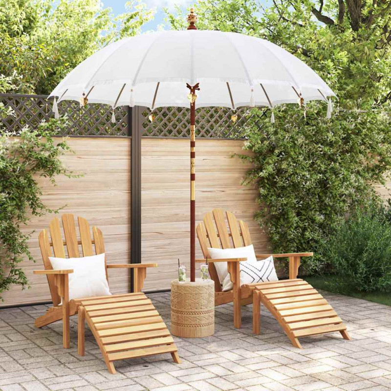 Baliński Parasol Kremowy 220 x 220 x 260 cm