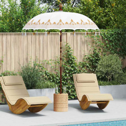 Baliński Parasol Kremowy 185 x 185 x 260 cm