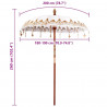 Baliński Parasol Kremowy 185 x 185 x 260 cm