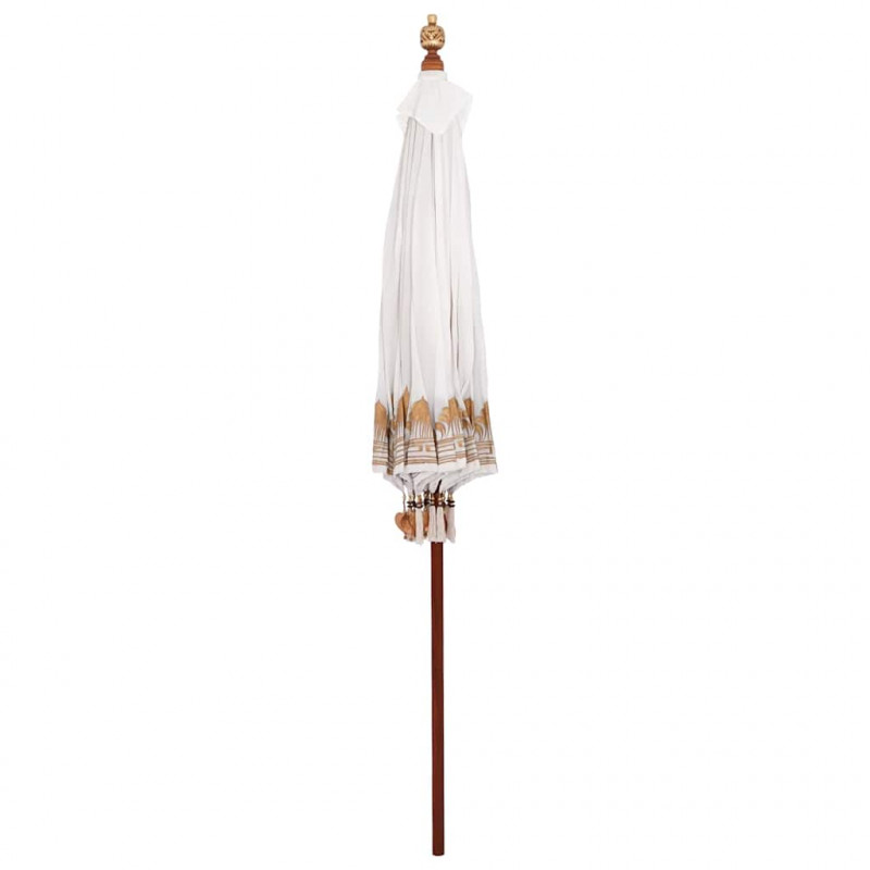 Baliński Parasol Kremowy 215 x 215 x 260 cm