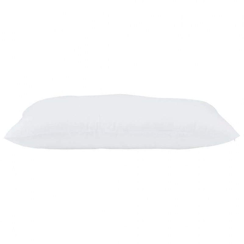 Poduszka z poduszką 2 pcs Biały 61 x 41 x 20 cm Poliester