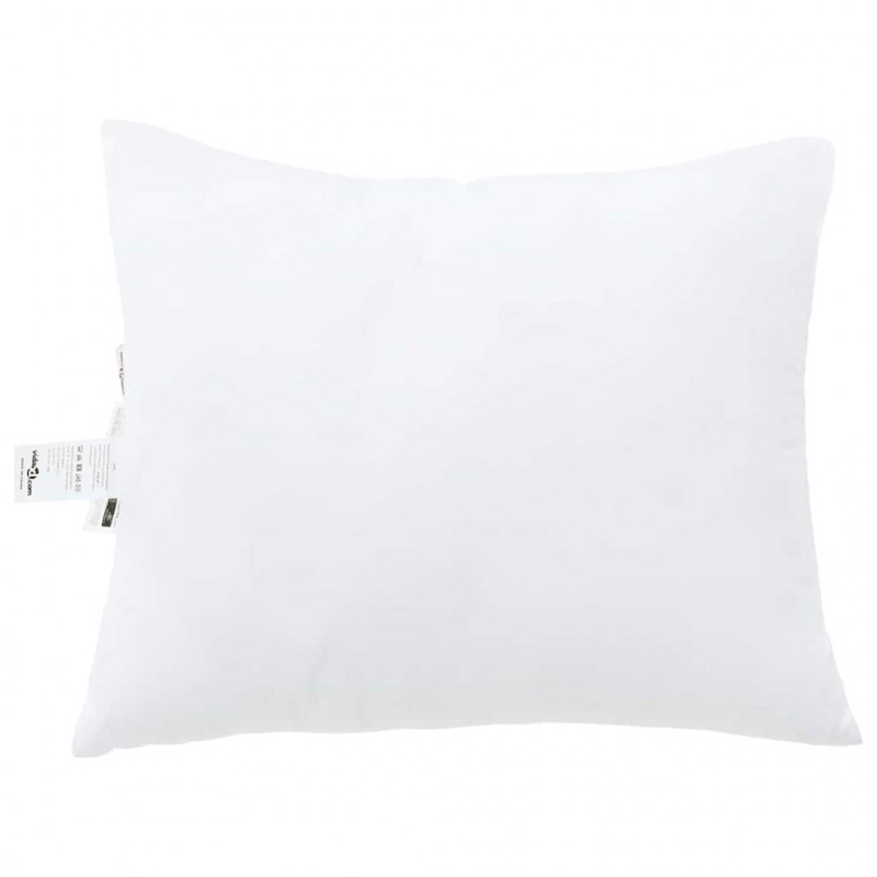 Poduszka z poduszką 2 pcs Biały 61 x 41 x 20 cm Poliester