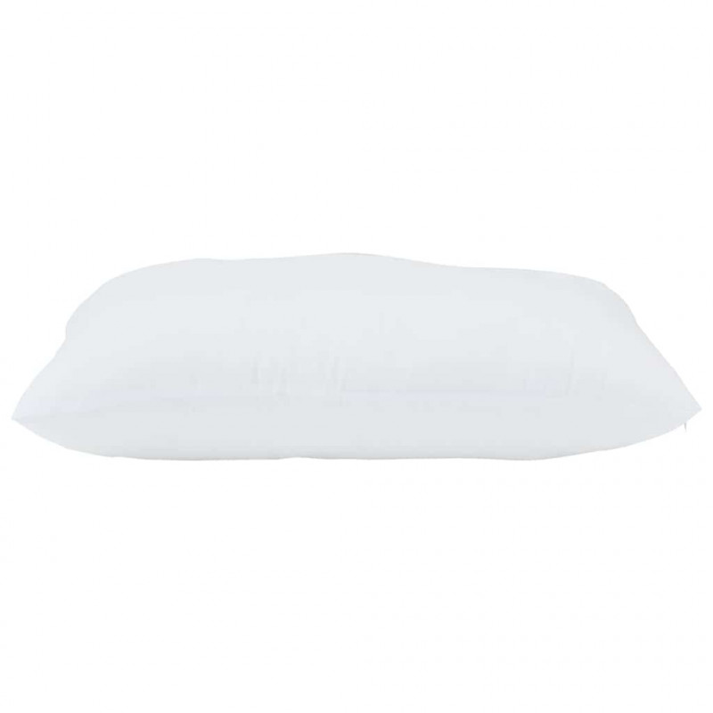 Poduszka z poduszką 2 pcs Biały 61 x 41 x 20 cm Poliester