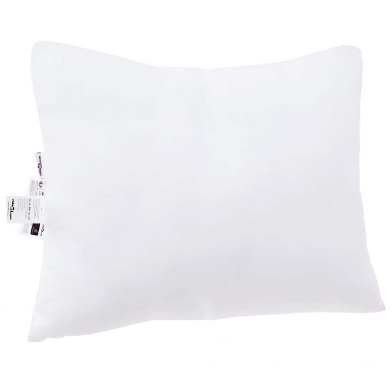 Poduszka z poduszką 2 pcs Biały 61 x 41 x 20 cm Poliester