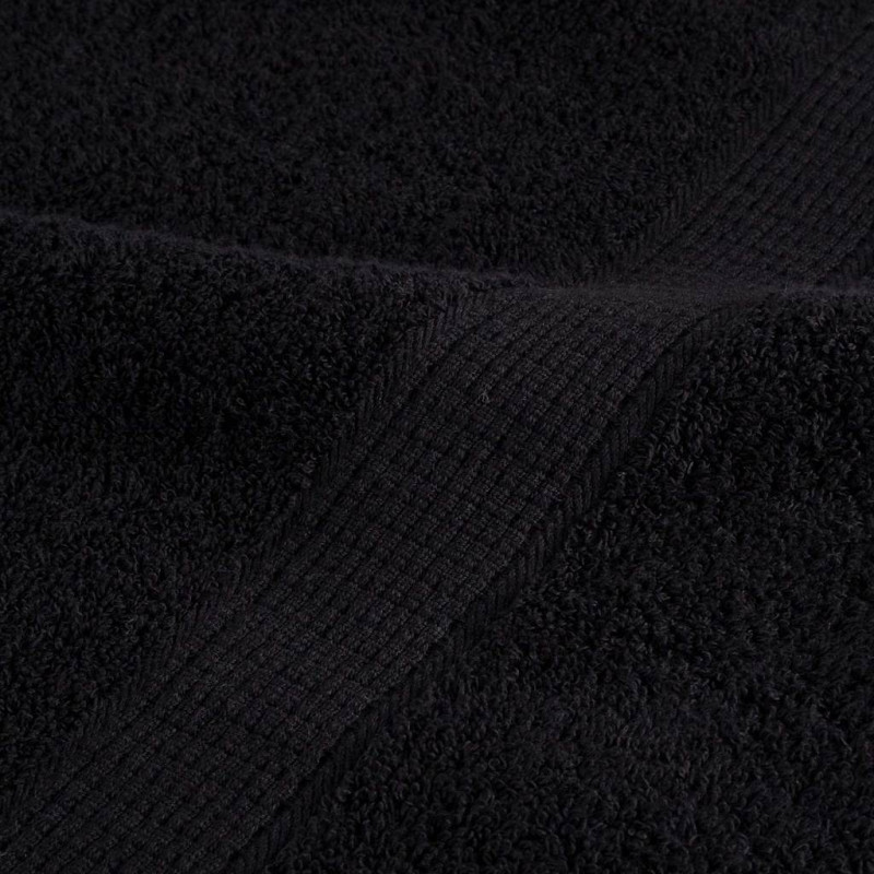 Ręcznik Gościnny SOLUND 50 pcs Czarny 30 x 30 cm 550 gsm