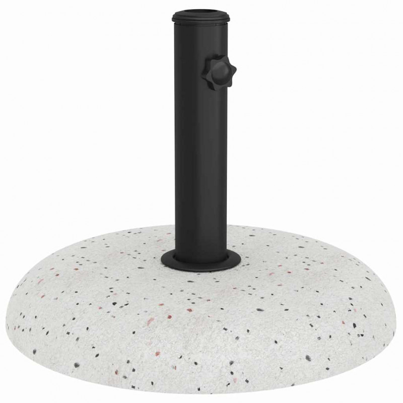 Podstawa do parasola Biały Ø 45 x 33 cm Betonowy