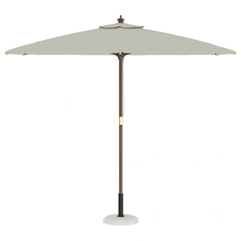 Podstawa do parasola Biały Ø 45 x 33 cm Betonowy