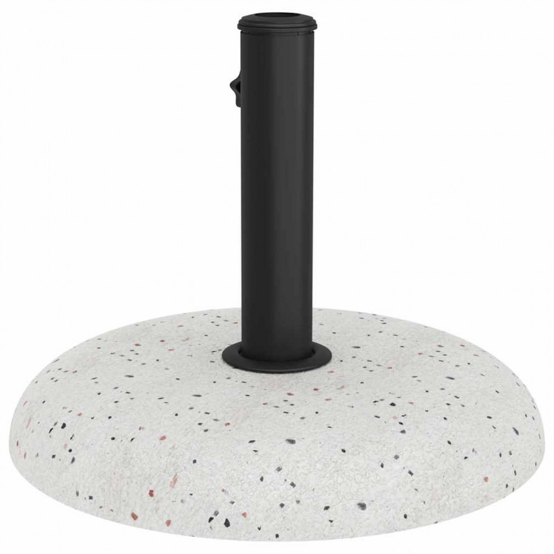 Podstawa do parasola Biały Ø 45 x 33 cm Betonowy
