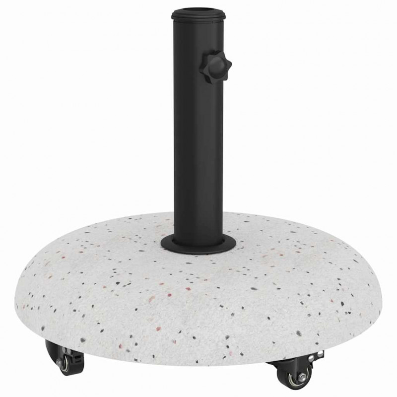 Podstawa do parasola Biały Ø 45 x 40 cm Betonowy