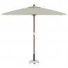 Podstawa do parasola Biały Ø 45 x 40 cm Betonowy