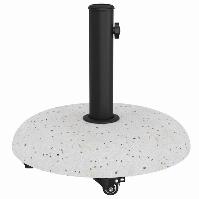 Podstawa do parasola Biały Ø 45 x 40 cm Betonowy