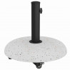 Podstawa do parasola Biały Ø 45 x 40 cm Betonowy