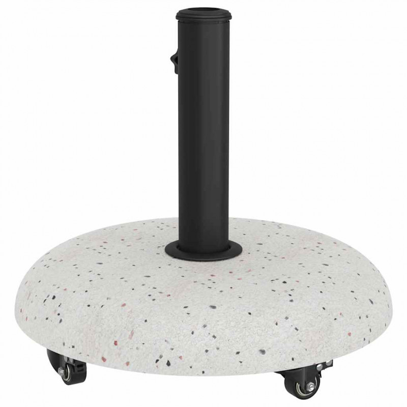 Podstawa do parasola Biały Ø 45 x 40 cm Betonowy