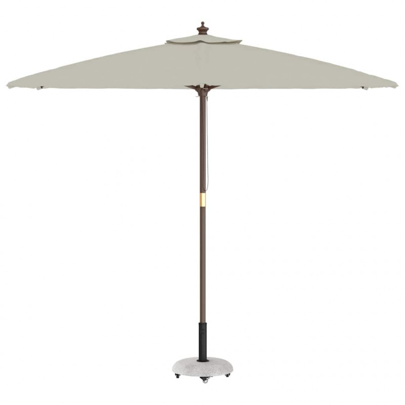 Podstawa do parasola Jasnoszary Ø 45 x 40 cm Betonowy