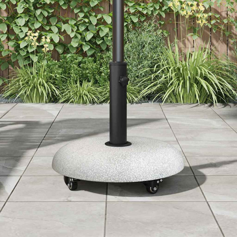 Podstawa do parasola Jasnoszary Ø 45 x 40 cm Betonowy