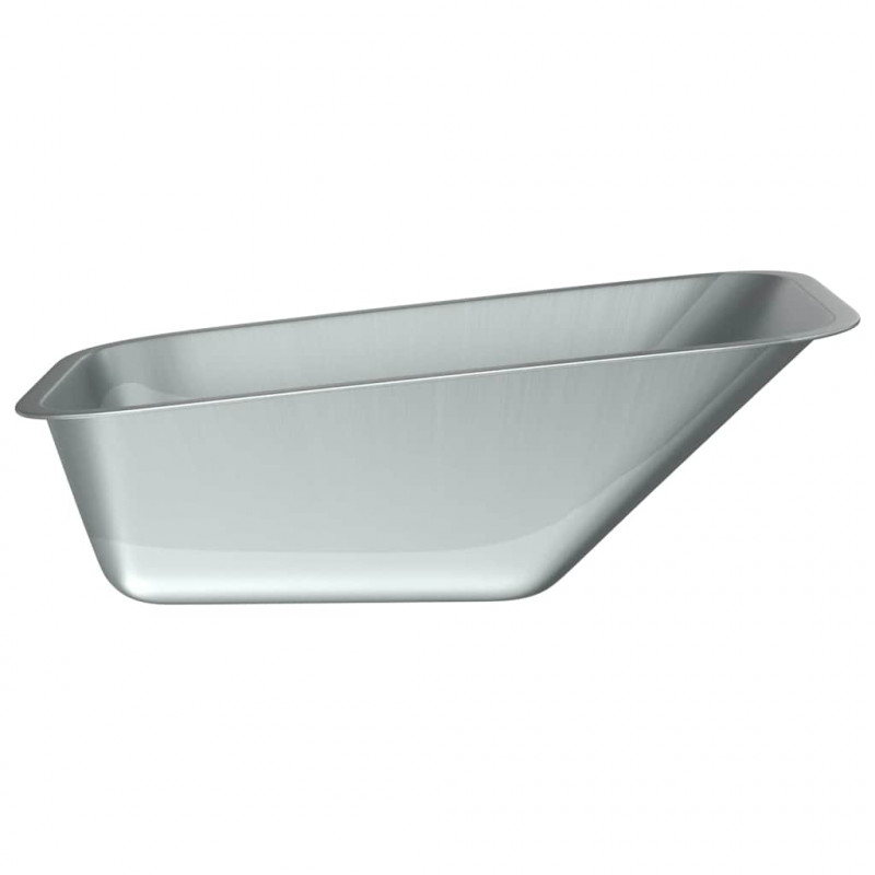 Zastąpienie tacy widlaka Srebrny 88 x 60 x 32 cm Stal