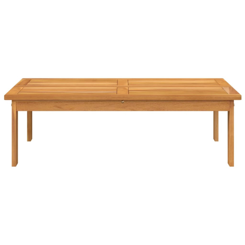 Stolik ogrodowy, 100x60x30 cm, lite drewno akacjowe
