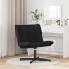 Fotel obrotowy Czarny 63 x 75 x 76 cm tkanina