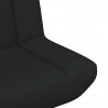 Fotel obrotowy Czarny 63 x 75 x 76 cm tkanina